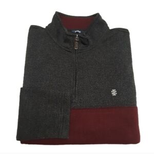 Izod Quarter Zip Pullover Sweater Mens XL